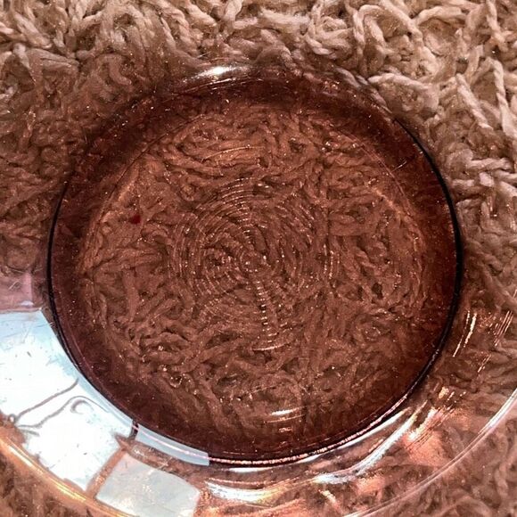 Vintage Pyrex CRANBERRY Purple Glass 2.5L MIXING 10" Nesting Bowl #325 USA - Picture 5 of 12